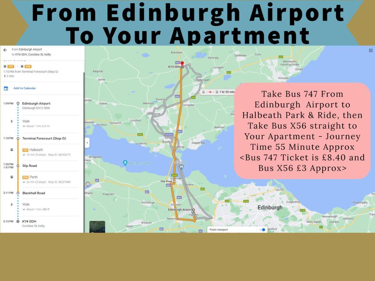 2 Bedrooms Entire Self Check In Apartment Kelty